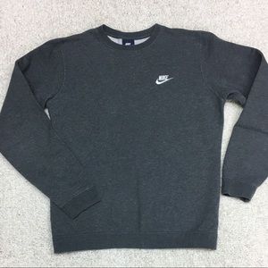 Nike grey crew neck sweatshirt Women’s small